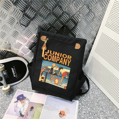 

Ins bag female Korean college students simple ancient feeling girl Korea backpack travel backpack