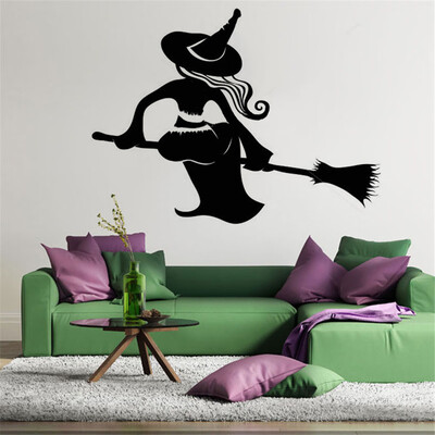 

〖Follure〗Happy Halloween Background Wall Sticker Window Home Decoration Decal Decor