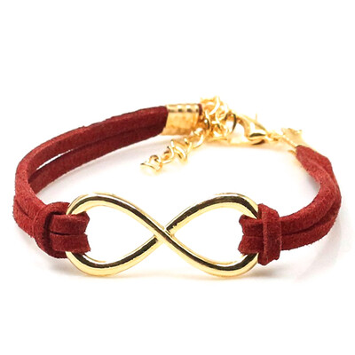 

Fashion Symbol 8 Word Creative Hemp Rope Bracelet Female Personality Fashion Bracelet Jewelry Hot Gift