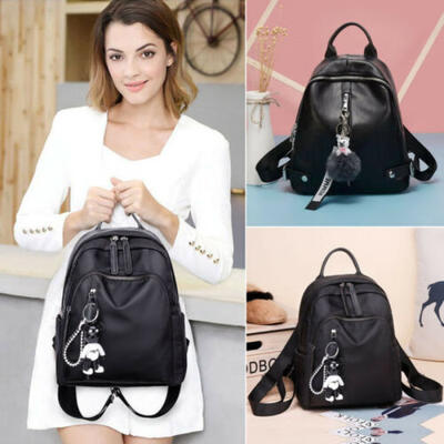 

New Women Girl Backpack Rucksack Shoulder School Bag Travel PU Leather Handbag