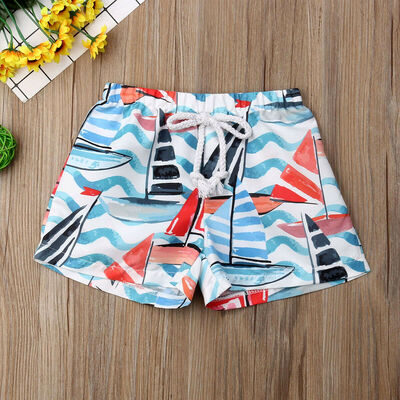 

US Baby Kid Boy Summer Hawaiian Beach Swimwear Swimsuit Swim Pants Costume Suit