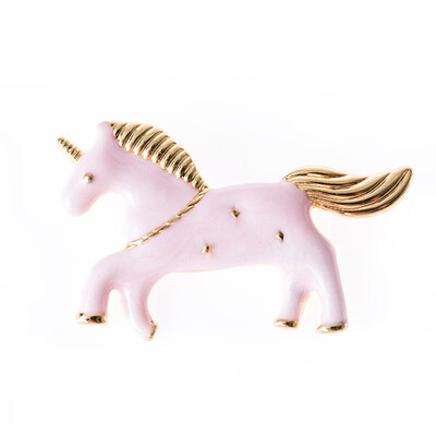 

Attractive fashion Fashion Cartoon Unicorn Brooch Pin Fun Badge Metal DIY Cloth Decoration Set Hot