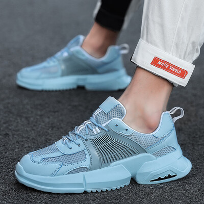 

Old shoes mens tide shoes retro mens casual sports outdoor breathable mesh running shoes
