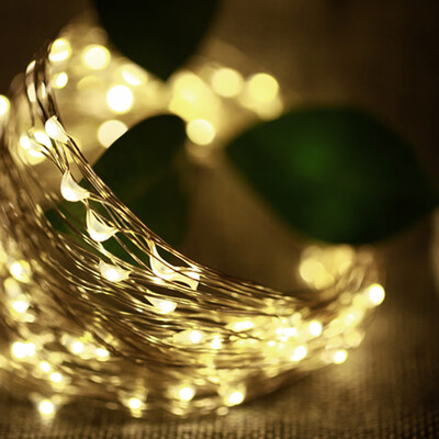 

〖Follure〗100 LED Strings Light Waterproof Flexible Copper Wire Decorative Lights