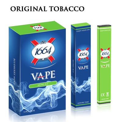

1664 Electronic cigarettes multiple flavors unisex 5 sticks 15473