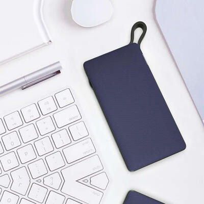 

BP938 Mini Thin Large Capacity 10000mAh Power Bank External Battery Pack Portable Charger With Built-in Cable
