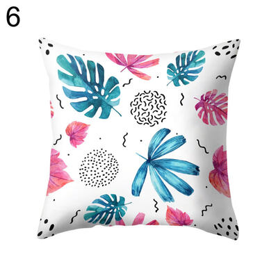 

Multi-Color Coconut Tree Square Throw Pillow Case Cushion Cover Bedding Articles