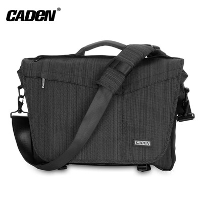 

Caden K11 -  Nylon Camera Messenger Bag with Removable Insert for SLR DSLR