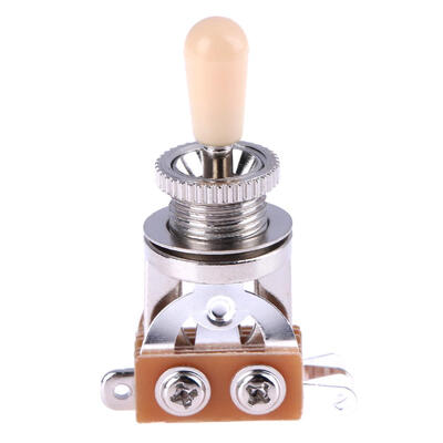 

Silver Plated LP Electric Guitar Gear 3 Gear Timbre Converter Pickup Switch