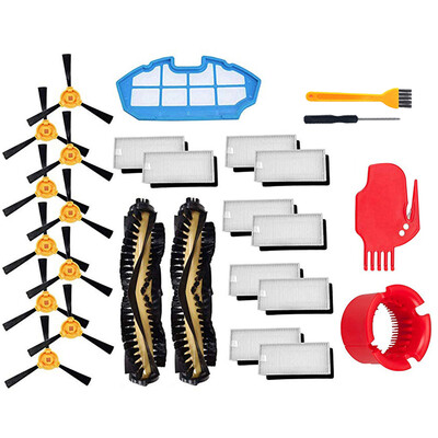 

Vacuum Cleaner Kit Main Brushes Filters Sponges For Ecovacs Deebot N79S N79