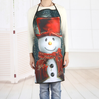 

Toponeto Christmas Decoration Waterproof Apron Christmas Dinner Party Apron