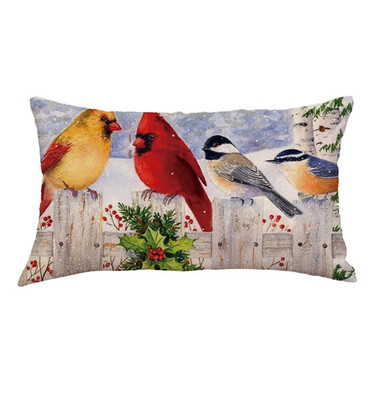 

〖Follure〗Geometric Pattern Linen Hug Pillowcase Sofa Cushion Cover Home Decoration