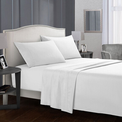 

Gobestart Bed Sheet Set Super Soft Microfiber Luxury Sheets 16 Inch Deep Pocket Wrinkle An