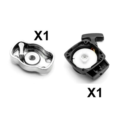 

Set Recoil Starter Pulley Spring Lawn Mower Replacement 22-36cc Driving Plate
