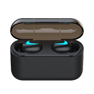 

HBQ-Q32 Wireless BT 50 Earphone 1500mAh IPX5 Waterproof Headphones Intelligent Mini Handsfree Sports Earphones with Charging Case
