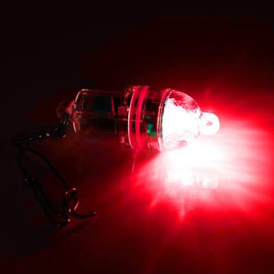 

1 pcs Deep underwater LED lure fish light flash fish light with hooks lure fisher Fishing Tool