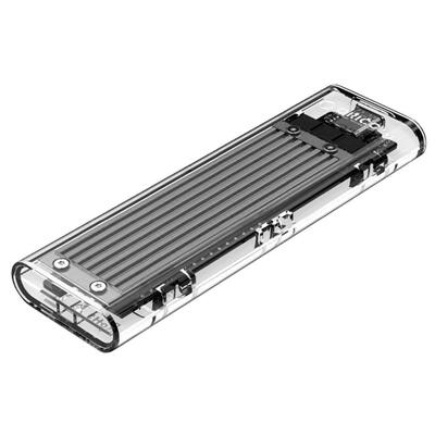 

ORICO Transparent NVME M2 SSD Case USB31 External Solid State Disk Box