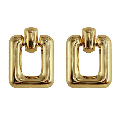 

ZA Metal Drop Dangle Earrings For Women Geometric Statement Earrings Maxi Punk Party Vintage Christmas Gifts Bohemian Bijoux