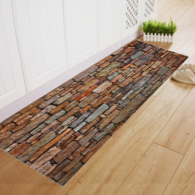 

Gobestart Dining Room Carpet Shaggy Soft Area Rug Bedroom Rectangle Floor Mat 40x120CM