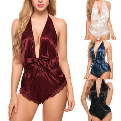 

2018 New Women Lace Sexy-Lingerie Nightwear Underwear Babydoll Sleepwear Backless Dress