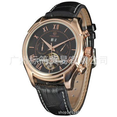 

Forsining genuine tourbillon mens automatic mechanical watch mens watch