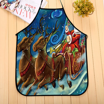 

Tailored Christmas Decoration Waterproof Apron Kitchen Aprons Dinner Party Apron