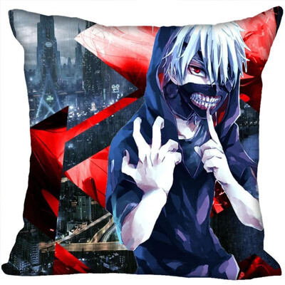 

Tokyo Ghoul Hot Sale Pillow Case High Quality New Years Pillowcase Decorative Pillow Cover For Wedding Decorative Christmas