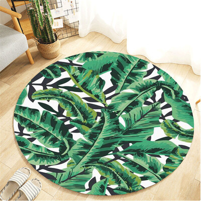 

Gobestart Botany Elements Blanket Round Bathroom carpet 55cm