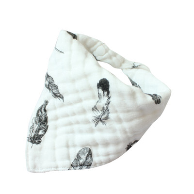 

8 Layers Baby Kids Soft Cotton Gauze Bib Towelborn Saliva Scarf Burp Cloths