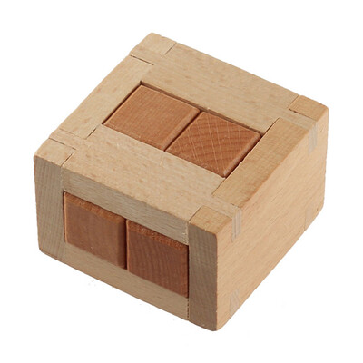 

Tailored Wooden Intelligence Toy Chinese Brain Teaser Game 3D IQ Puzzle for Kids Adults