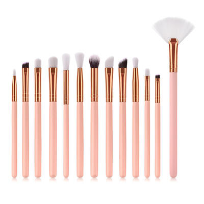 

13pcs Eye Makeup Brush Eyeshadow Eyeliner Eyebrow Wood Handle Soft Brushes