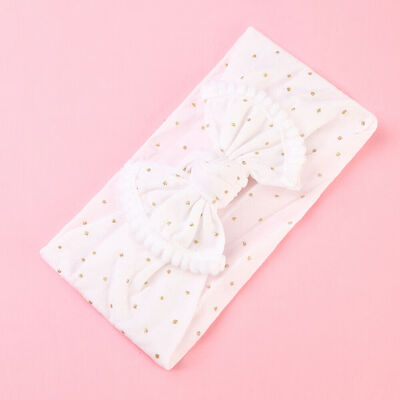 

Baby Toddler Girls Kids Bunny Rabbit Bow Knot Turban Headband Hair Band Headwrap