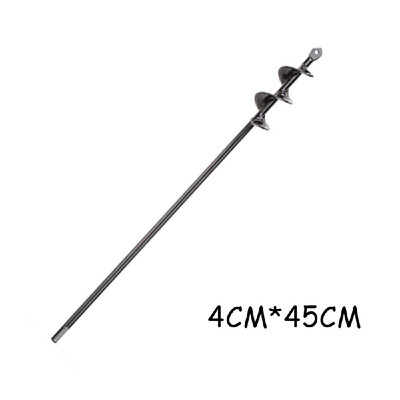 

Spiral Drill Bit Earth Auger Flower Bulb Auger Ground Hole Digger Drilling Yard Planting Weeding Bedding Tool