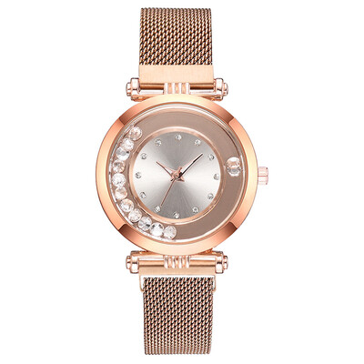 

Korean version of the trend of personalized diamond ladies watch ball rhinestone dial watch fashion new watch