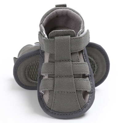 

2017 new Baby Summer Boys fashion Canvas sandals Sneakers Infant shoes 0-18  baby sandals