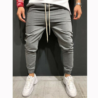 

Mens Sport Pants Long Trousers Tracksuit Fitness Workout Joggers Gym Sweatpants