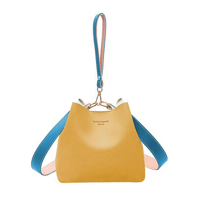 

2pcsset Fashion Women Splicing Color Crossbody Shoulder Bags Mini Handbag