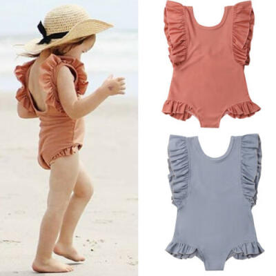 

Summer Cute Toddler Baby Kids Girls Beach Swim Bikini Swimming Swimwear Sunsuit