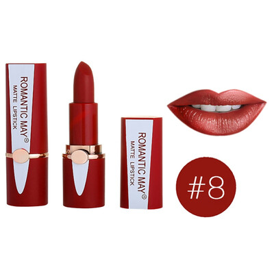 

Natural Waterproof Matte Velvet Glossy Lip Gloss Lipstick Lip Sexy Red Lip Tint 12 Colors Women Fashion Makeup Gift