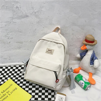 

Ins backpack female Korean high school students Mori junior high school girls large backpack backpack