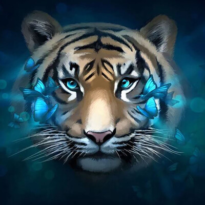 

Toponeto 5D Embroidery Paintings Rhinestone Pasted DIY Diamond Painting Cross Stitch