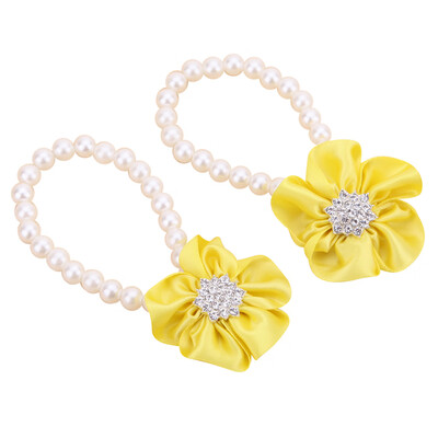 

Newborn Infant Shoes Mini Flower Foot Crib Foot Anklet Chain Accessories