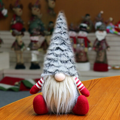 

Santa Cloth Doll Birthday Present For Home Christmas Holiday Decoration