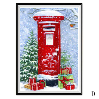 

〖Follure〗Christmas Diamond Rhinestone Pasted Embroidery Painting Cross Stitch Home Decor