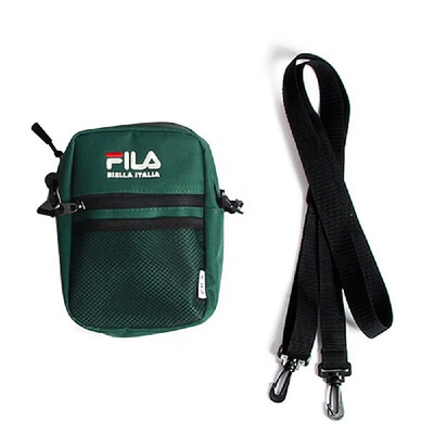 

FILA Fashion Embroidery Bag Nylon Shoulder Bag All-match Square Shape for Men&Women Sports