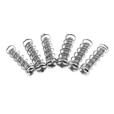 

6pcsElectric guitar bridge pull string chord code adjustment screws plus pa