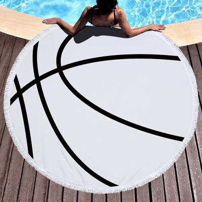 

Toponeto 1 PC Round Beach Pool Home Shower Towel Blanket Table Cloth Yoga Mat