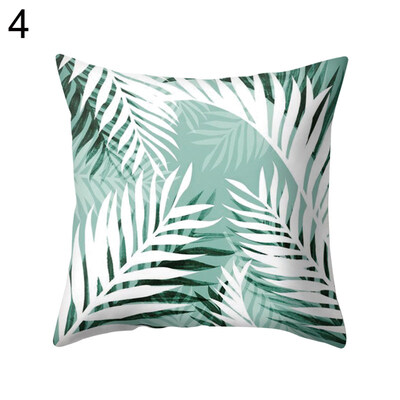 

Summer Fresh Leaves Cactus Flamingo Pillow Case Cushion Cover Sofa Bed Car Decor