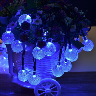 

Siaonvr Outdoor String Lights Patio Party Yard Garden Wedding 20 Solar Powered LED Bulbs