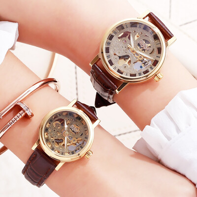 

Hyj simple couple watch watch belt men&women models ultra-thin waterproof trend Korean quartz watch